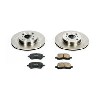 PowerStop Power Stop 98-02 Chevrolet Prizm Front Autospecialty Brake Kit - Brakes Rotors & Pads