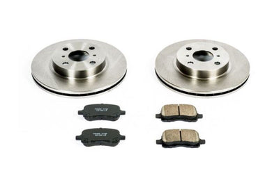 PowerStop Power Stop 98-02 Chevrolet Prizm Front Autospecialty Brake Kit - Brakes Rotors & Pads