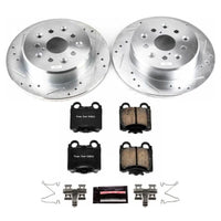 PowerStop Power Stop 98-05 Lexus GS300 Rear Z23 Evolution Sport Brake Kit - Brakes Rotors & Pads