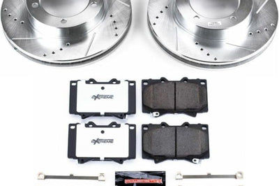 PowerStop Power Stop 98-07 Lexus LX470 Front Z36 Truck & Tow Brake Kit - Brakes Rotors Pads