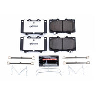 PowerStop Power Stop 98-07 Lexus LX470 Front Z36 Truck & Tow Brake Pads w/Hardware - Brakes Rotors