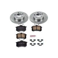 PowerStop Power Stop 98-10 Volkswagen Beetle Rear Autospecialty Brake Kit - Brakes Rotors & Pads