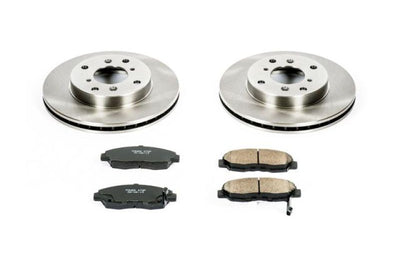 PowerStop Power Stop 98-99 Acura CL Front Autospecialty Brake Kit - Brakes Rotors & Pads