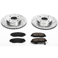 PowerStop Power Stop 98-99 Acura CL Front Z23 Evolution Sport Brake Kit - Brakes Rotors & Pads