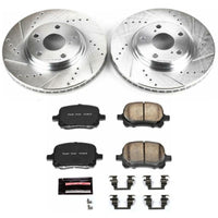 PowerStop Power Stop 99-01 Lexus RX300 Front Z23 Evolution Sport Brake Kit - Brakes Rotors & Pads