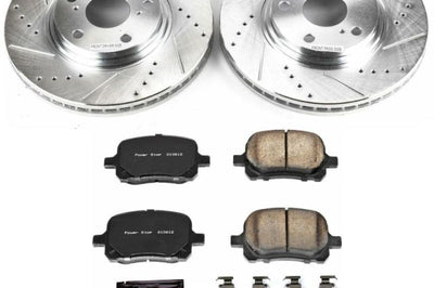 PowerStop Power Stop 99-01 Lexus RX300 Front Z23 Evolution Sport Brake Kit - Brakes Rotors & Pads