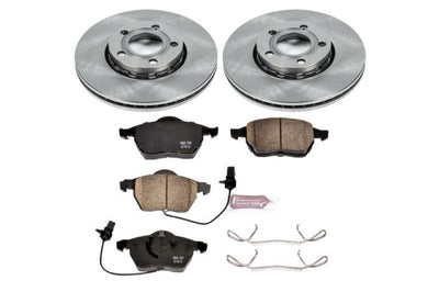 PowerStop Power Stop 99-04 Audi A4 Front Autospecialty Brake Kit - Brakes Rotors & Pads