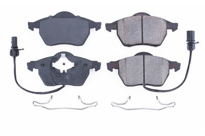 PowerStop Power Stop 99-06 Audi A4 Front Z17 Evolution Ceramic Brake Pads w/Hardware - Brakes Rotors &