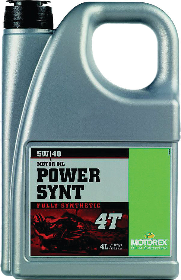 Motorex Power Synthetic 4t 5w40 (4 Liters) - Tires & Wheels