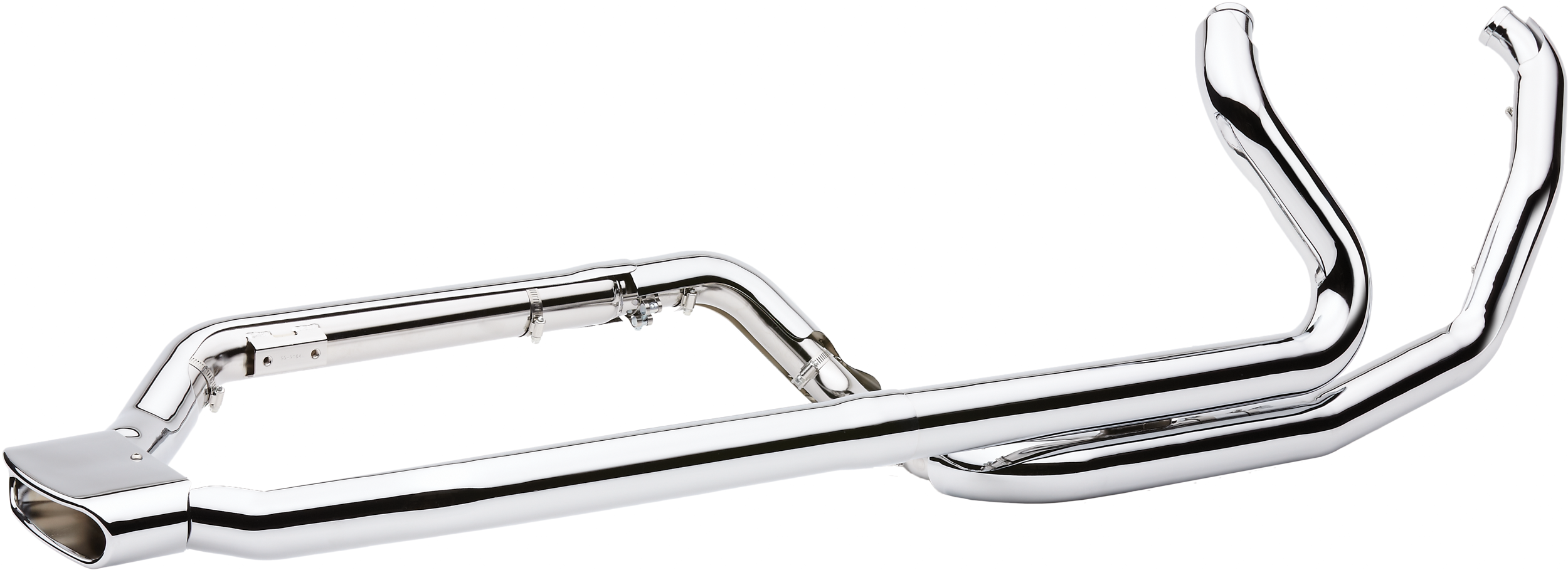 COBRA Powerport Dual Headpipes Chrome Flh/Flt 09 16