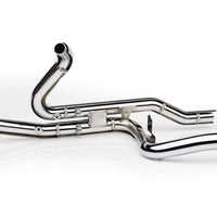 COBRA Powerport Dual Headpipes Chrome Trike 10 16