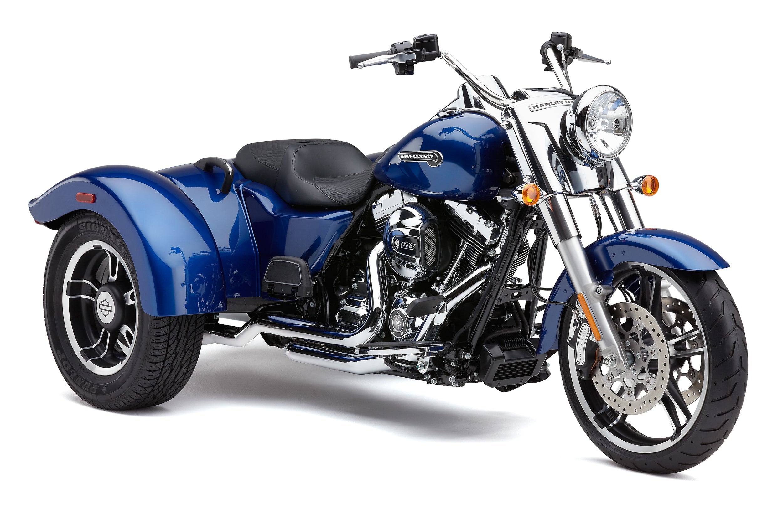 COBRA Powerport Dual Headpipes Chrome Trike 10 16