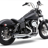 COBRA Powrpro Rpt 2 1 Chrome/ Blk Tip Dyna 12 17