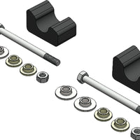 SLYDOG Pr /Sly Dog Mount Kit A/C Hcr /10mm - Skis/Carbides/Runners