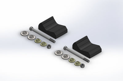 SLYDOG Pr /Sly Dog Mount Kit Pol All Trailing Arms 3/8’’ - Skis/Carbides/Runners
