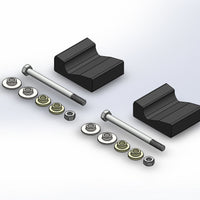 SLYDOG Pr /Sly Dog Mount Kit S D Gen4 Chassis - Skis/Carbides/Runners