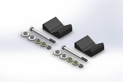 SLYDOG Pr /Sly Dog Mount Kit S D Zx/ Rv/ Xp/ Xs/ Xm10mm - Skis/Carbides/Runners