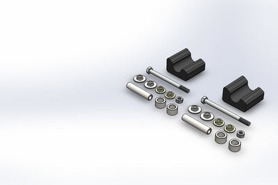 SLYDOG Pr /Sly Dog Mount Kit Yam Phzr / Nytro 10mm - Skis/Carbides/Runners