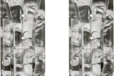 SLYDOG Pr/ Sly Dog Powderhound Ski 8’’ Red/Black Swirl