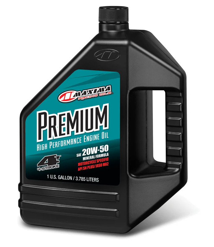 Maxima Premium 4t 20w-50 1gal 4/case - Tires & Wheels