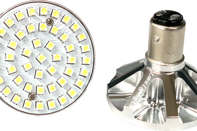 Letric Lighting Co Premium Bullet Led Insert 1157 Amber - Harddrive Products