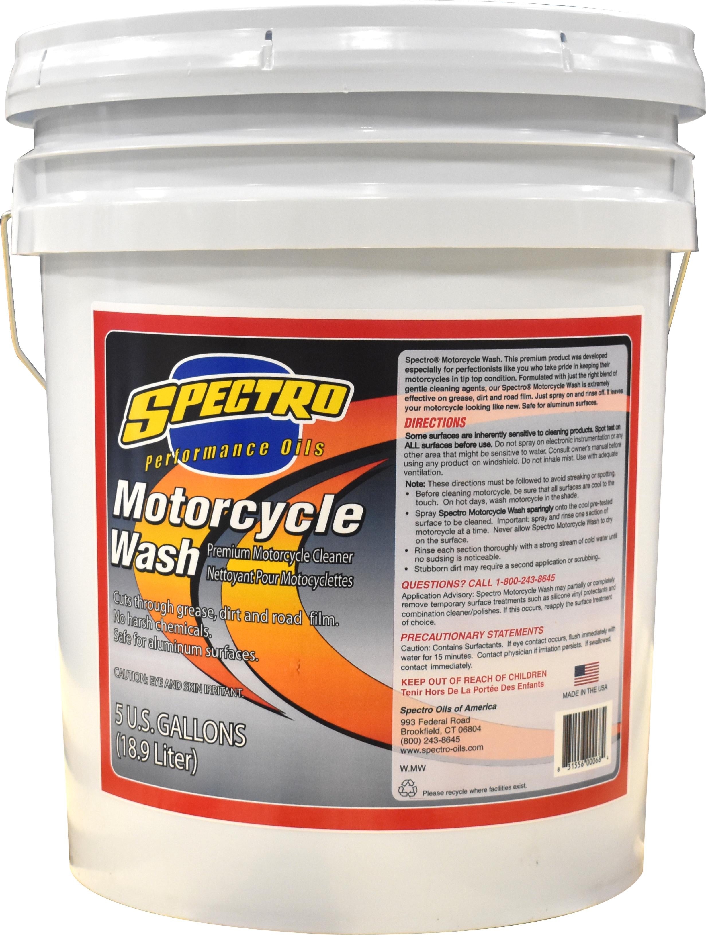 Spectro Premium Motorcycle Wash 5 Gal - Harddrive Products