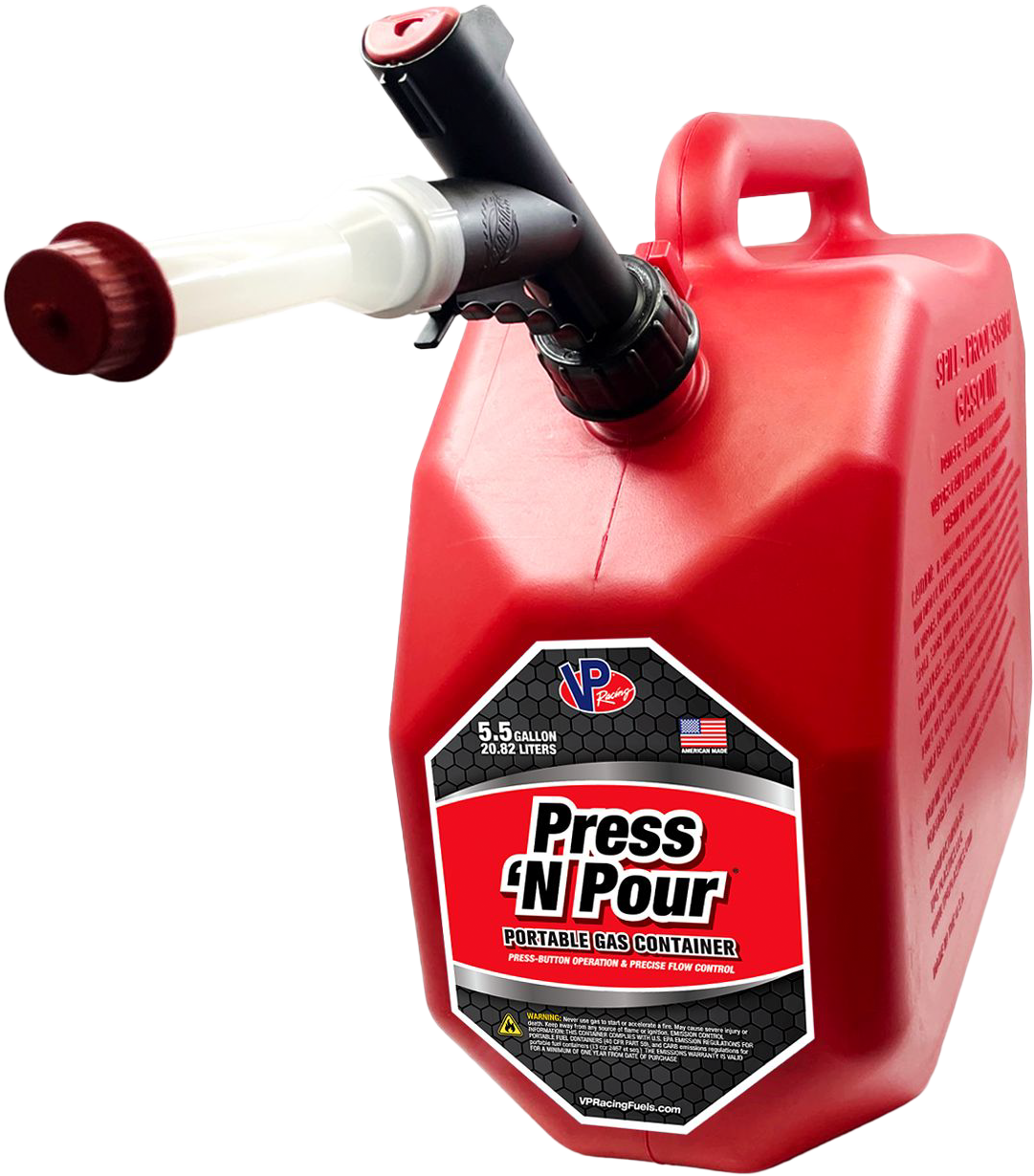 Vp Racing Press ’n Pour Gas Can 5.5 Gal - Watercraft Collection