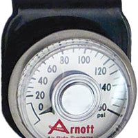 Arnott Pressure Gauge & Bracket Black - Harddrive Products