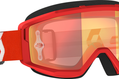 Scott Primal Goggle Pink/black Clear Works - Red/White - Apparel Collection