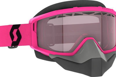 Scott Primal Snowcross Goggle Pink/black Rose Lens - Pink/Black - Apparel Collection