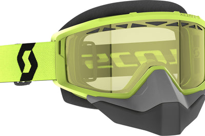 Scott Primal Snowcross Goggle Pink/black Rose Lens - Yellow/Black - Apparel Collection
