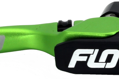 Flo Motorsports Pro 160 Braketech Brake Lever Black - Green - Offroad Collection