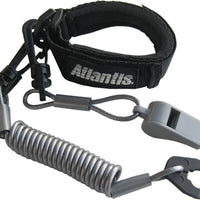Atlantis Pro Floating Wrist Lanyard Red - Black - Watercraft Collection