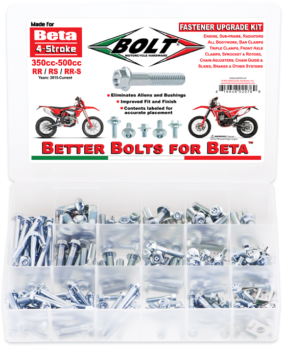 Bolt Pro-pack Beta 4stk Rr/rr-s/rs - Tires & Wheels