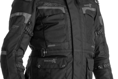 Rst Pro Series Adventure-x Ce Jacket Sand/brown Textile 5xl - Black/Black / Small