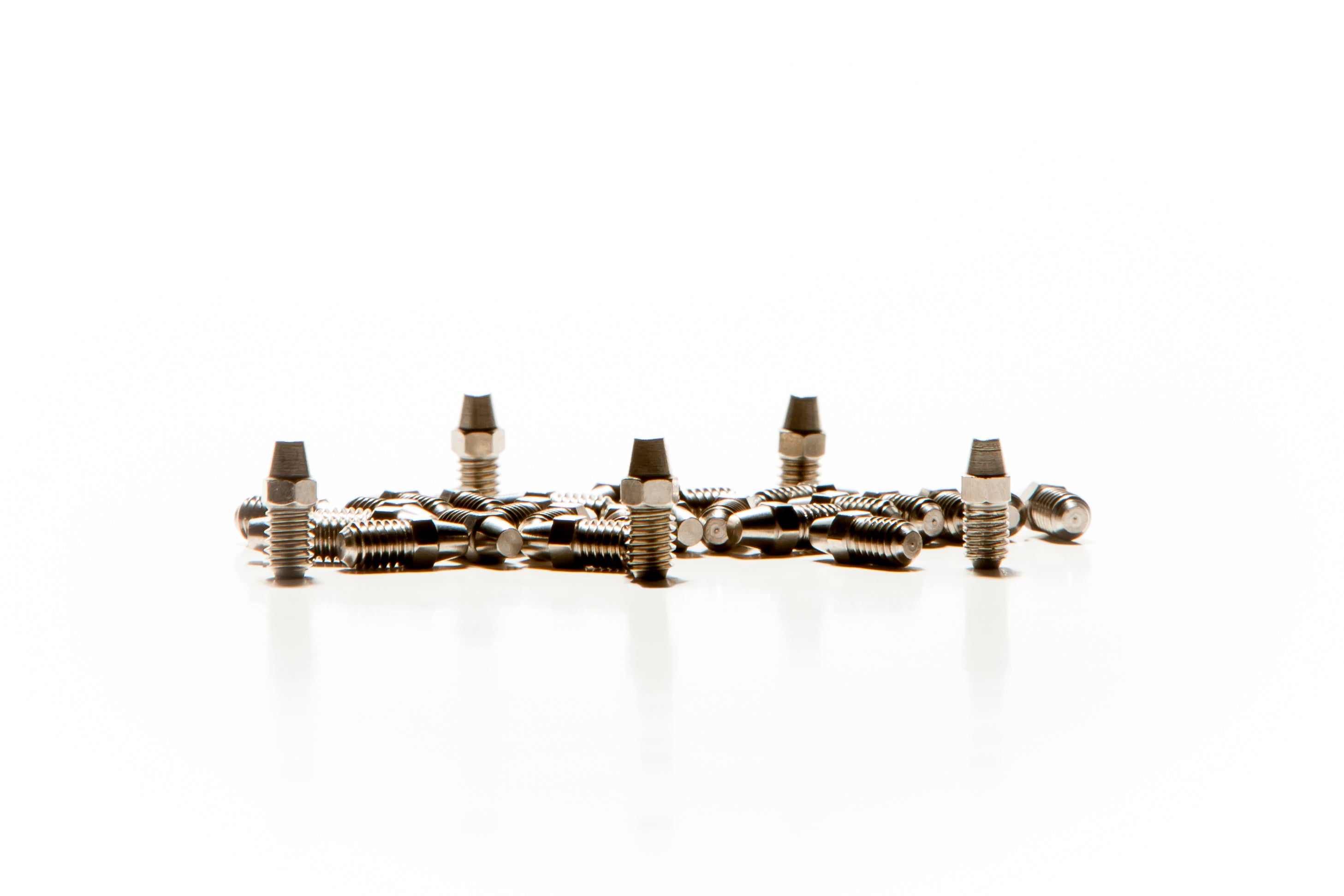 Flo Motorsports Pro Series Foot Peg Cleat Set - Silver - Harddrive Products