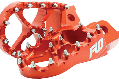 Flo Motorsports Pro Series Foot Pegs Black - Offroad Collection