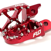 Flo Motorsports Pro Series Foot Pegs Black - Offroad Collection