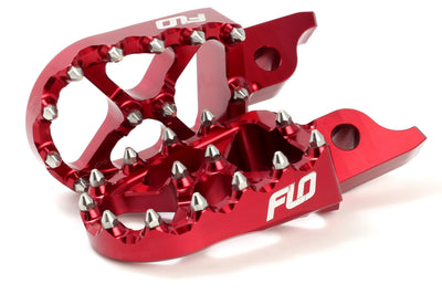 Flo Motorsports Pro Series Foot Pegs Black - Offroad Collection