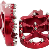 Flo Motorsports Pro Series Foot Pegs Black - Offroad Collection