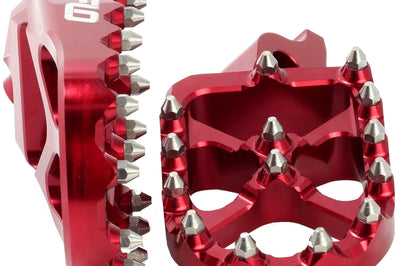 Flo Motorsports Pro Series Foot Pegs Black - Offroad Collection