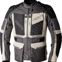 Rst Pro Series Ranger Ce Jacket Sand/graphite Textile 5xl - Black/Black / Small
