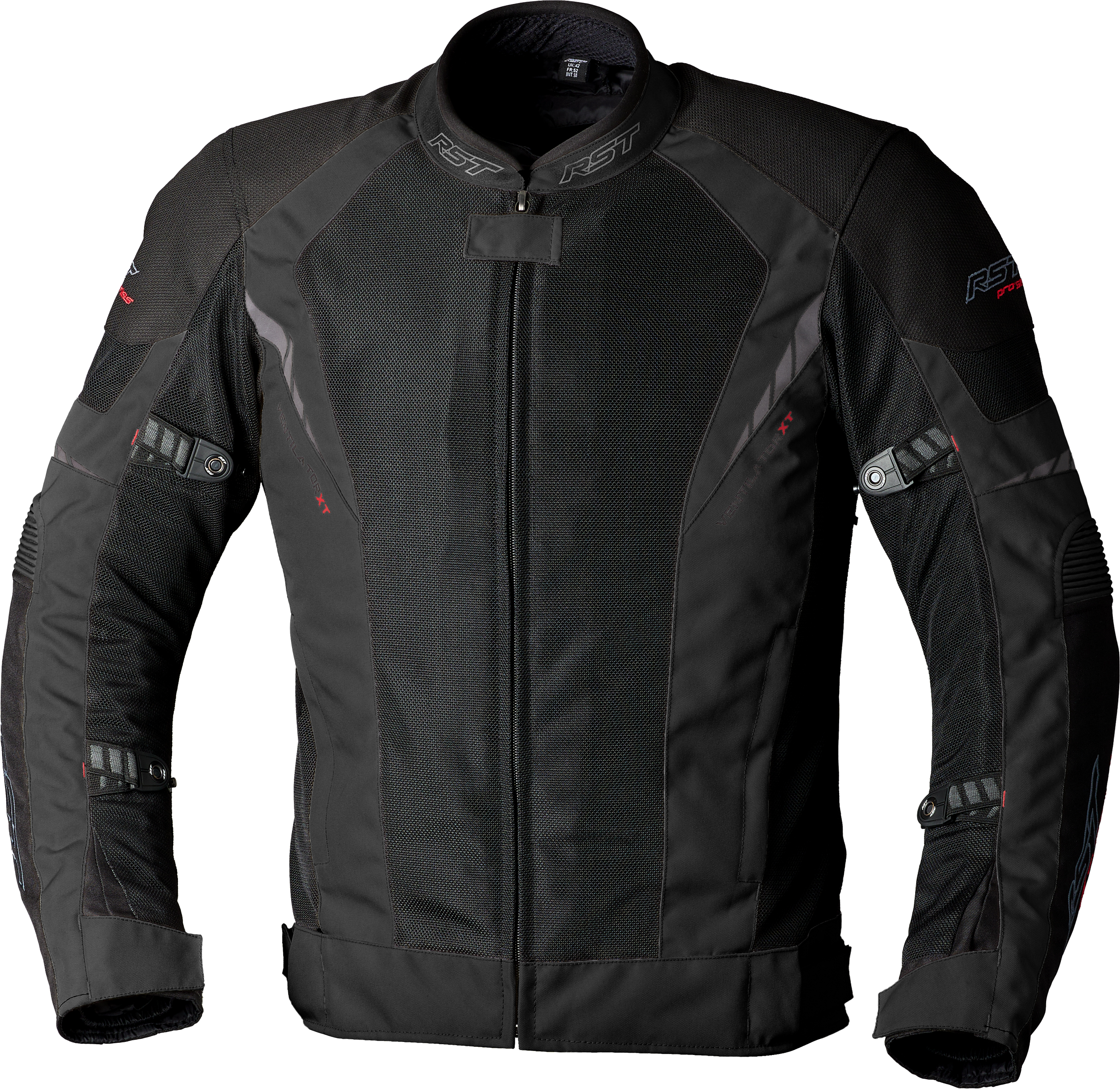 RST Pro Series Ventilator Xt Ce Jacket Black/Black Textile 3xl - Jackets