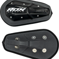Rox Pro Tec Lite Handguards Black - Snowmobile Collection