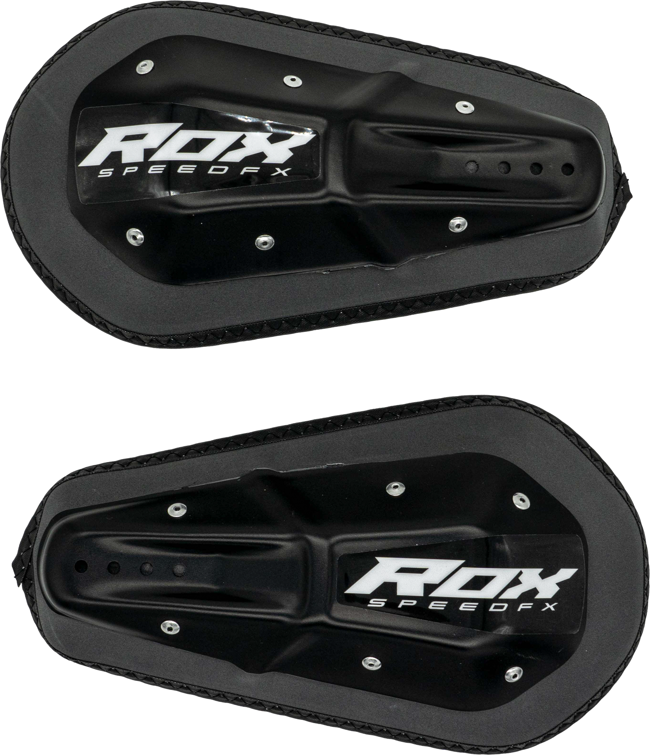 Rox Pro Tec Lite Handguards Black - Snowmobile Collection