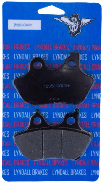 Lyndall Brakes Profiled Brake Pad Gold+ Fr/rr `00-07 Except 200 Mm Tire - Harddrive Products