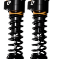Progressive Harley Ultra Touring-QPS 944 Series Shocks 13in 12in Ride Height Standard - Black / Go - Suspension