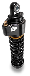 Progressive Harley Ultra Touring-QPS 944 Series Shocks 13in 12in Ride Height Super Duty - Black / Suspension
