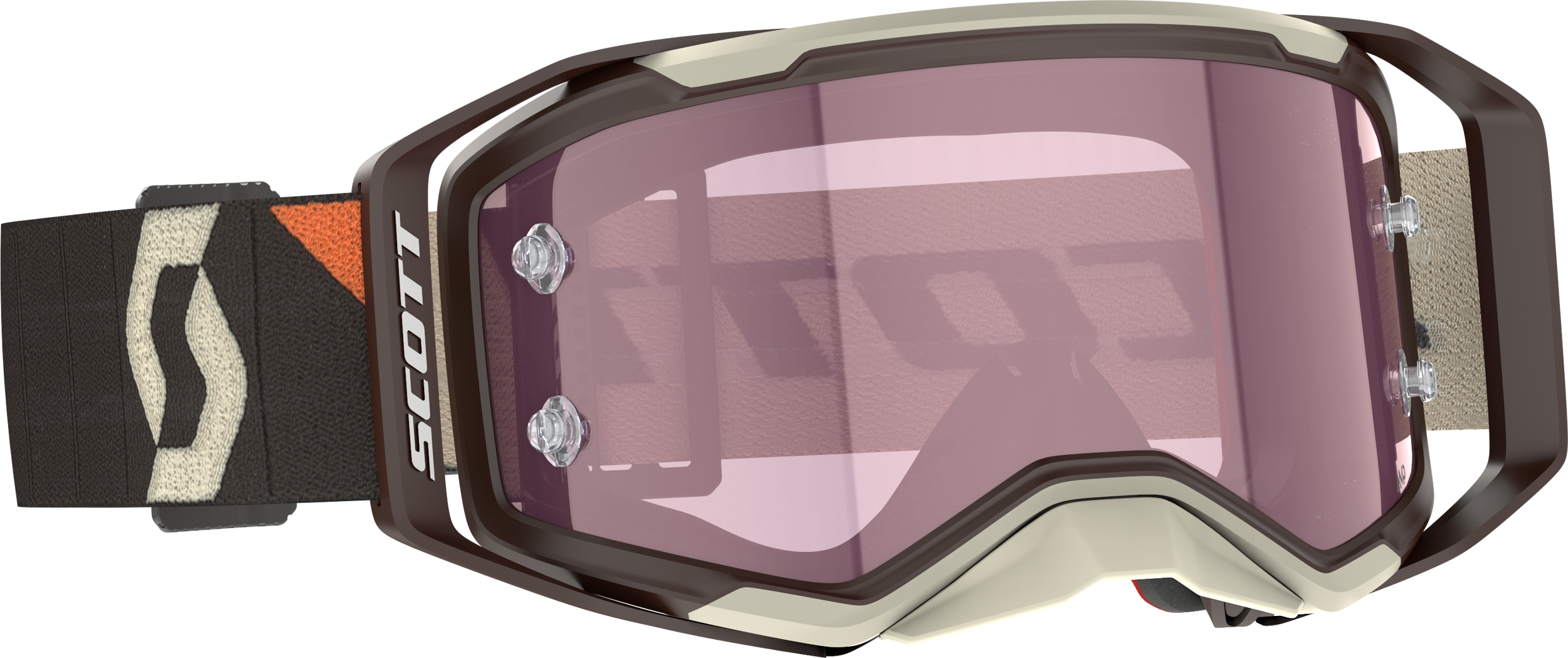 SCOTT Prospect 2.0 Amp Goggle Deep Brwn/Beige Rose Works