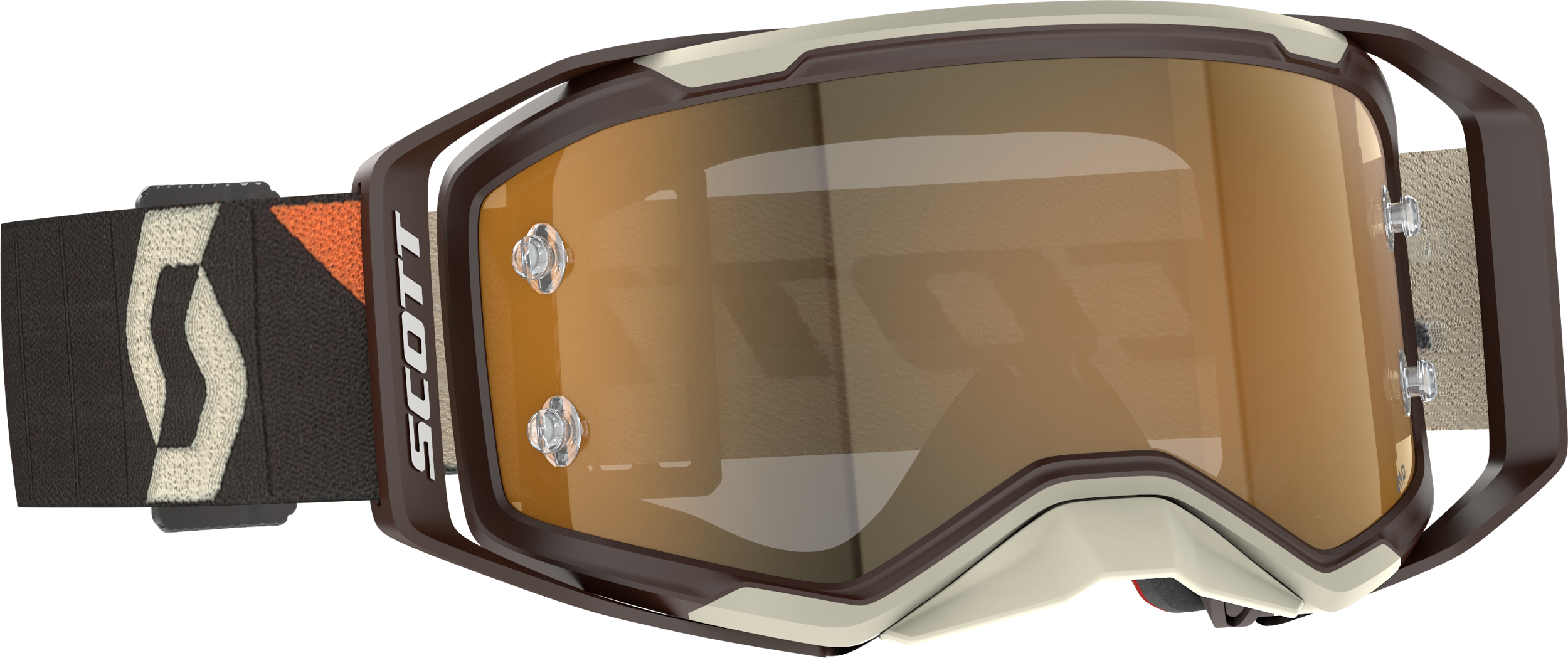 SCOTT Prospect 2.0 Amp Goggle Dp Brn/Bge Gld Chrm Work